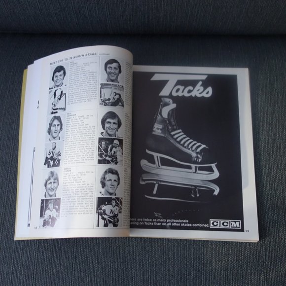 GOAL Magazine Wednesday December 17 1975 Minnesota North Stars vs Atlanta Flames - Picture 7 of 13